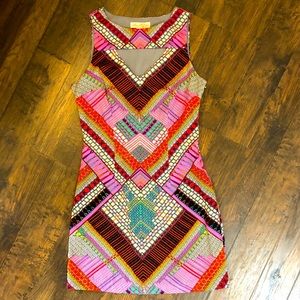 Mara Hoffman Pink Printed Mini Dress S.4